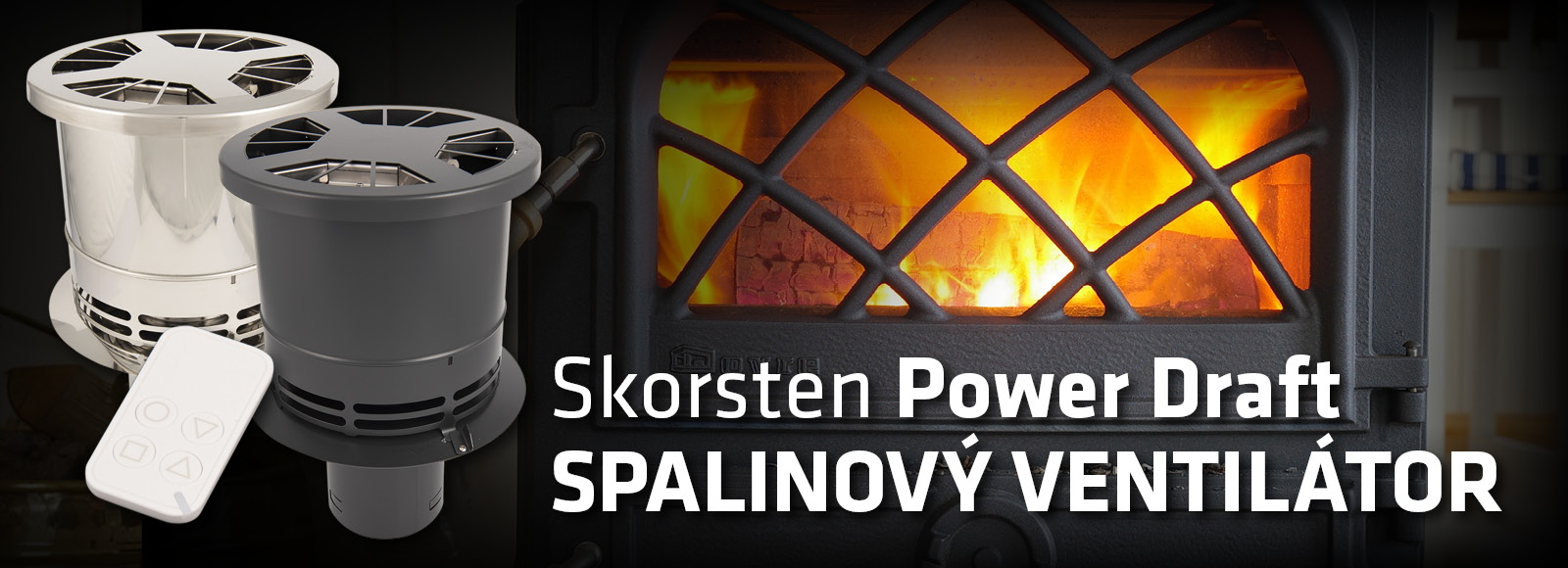 Spalinový ventilátor Skorsten Power Draft