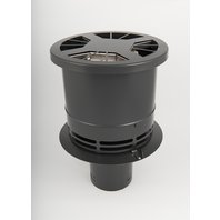 Spalinový ventilátor Skorsten Power Draft černý
